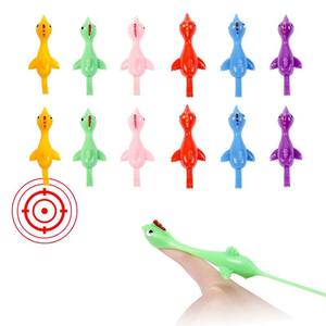 참신 장난감 어린이 부활절 병아리 파티 활동 TPR 치킨 릴리스 재미 스틱 벽 도매 비행 공룡 손가락 - Product Image 2