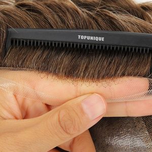 Stock di fabbrica 100% veri capelli umani indiani vergini 1 b20 pelle di pizzo grigio Base per uomo dritto <span class=keywords><strong>parrucca</strong></span> <span class=keywords><strong>parrucca</strong></span> sistema <span class=keywords><strong>parrucca</strong></span> <span class=keywords><strong>parrucca</strong></span> - Product Image 5