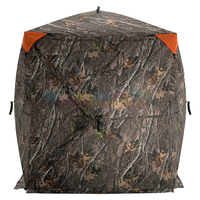 Tente de camouflage de chasse portable d'extérieur à 360 degrés, transparente, pop-up, pour le camping