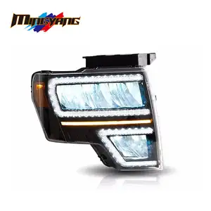 Auto Lamp Accessories LED head lamp head light 2009-2014 for Ford F150 LED Headlights