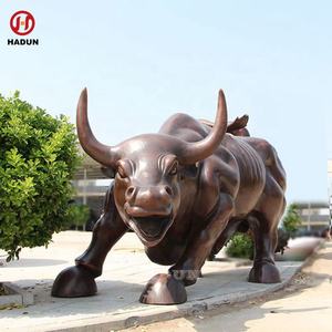 실물 크기 유명한 청동 버밍엄 황소 조각 판매 - Product Image 5