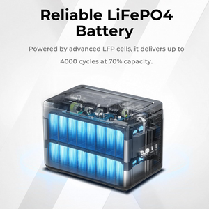 P1000 1800W Power Station UPS 120V 220V Battery Portable <b>Solar</b> <b>Generator</b> P1000EPLUS Power Station P1000EPLUS - Product Image 6