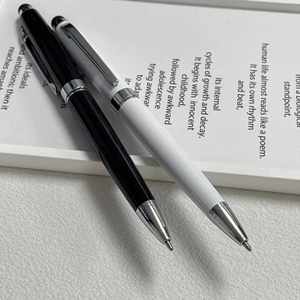 2 in 1 Stylus With Ballpoint Ink - Custom Logo Metal Promotional <b>Pen</b> for Business Gifts and Office Use - Product Image 4