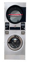 Lavadora-Secadora Comercial Apilable de 12 kg, Automática, para Hoteles Boutique, Apartamentos, Spas, Gimnasios, Ahorro de Espacio