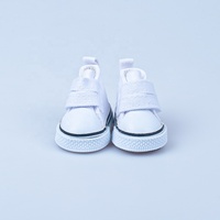 Chaussures de poupée pour elfes, accessoires de jouets miniatures en PVC souple de 5 cm, fixation par scratch, pour poupées BJD 1/6 – Vente chaude
