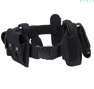 Conjunto de Cinturón Táctico 10 en 1, Cinturón de Nylon Resistente con Hebilla, Kit de Equipo Multifuncional - Product Image 3