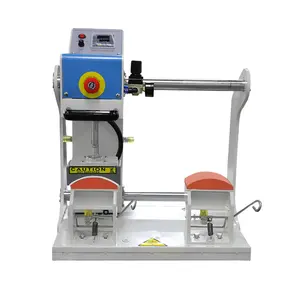 Chapeau Sublimation Double Table De Travail Machine De Presse À Chaud Pour Chapeaux Numérique DIY Chapeau Double Stations Sublimation Pneumatique Chaleur