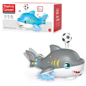 Jouet Requin Électrique à Évitement d'Obstacles Automatique, Mouvement Omnidirectionnel, Souffleur de Boules, Jouets Requin Lévitant avec Lumières et Musique pour Enfants - Product Image 5