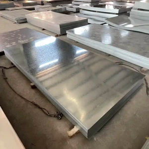 Tôle d'acier doux galvanisé de qualité supérieure 4x8 pour la construction lourde avec services de soudage, découpe et pliage, longueur personnalisée - Product Image 4