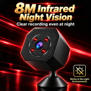 Mini Button <b>Camera</b> 1080P 2MP WiFi 160° Wide Angle AI Animal Recognition for Elderly Kids Pet Home Monitoring - Product Image 1