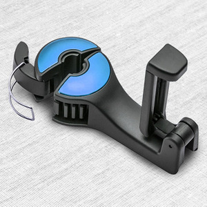 360 asiento trasero de coche de camión retráctil giratorio asiento trasero universal soporte de teléfono ganchos colgador - Product Image 4