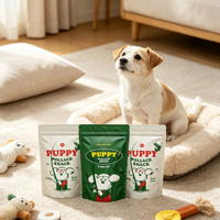 Sachet Doypack Personnalisé Anti-Odeur Imprimé, Qualité Alimentaire, pour Aliments pour Animaux, avec Fermeture Zip Refermable, pour Biscuits, Café, Snacks, Chewing-gum