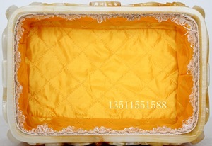 Urna Funeraria de Resina Beige Jade, Caja Funeraria <span class=keywords><strong>Sellada</strong></span> Ruyi Moldeada en una Sola Pieza - Product Image 5