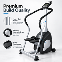K-FIT GS-5309P Stepper latéral commercial à entraînement magnétique double, directement de l'usine, pour entraînement cardio à faible impact