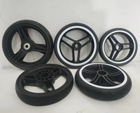 Roue en mousse Eva pour poussette de bébé, 6 pouces, 7 pouces, 8 pouces, 10 pouces, moyeu en plastique