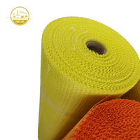 Rouleau de maille en fibre de verre auto-adhésif de 160 grammes Maille de plâtre en fibre de verre E résistante aux alcalins