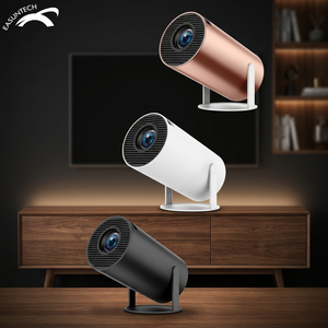 Smart Video <b>Projector</b> 180 Degree Rotating Stand Small Room Solution 1:0.9 Short Throw Android Beamer 29 - Product Image 2