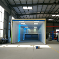 Cabine de peinture et de sablage pliable, personnalisable et rétractable, avec CE, à taux de réachat élevé
