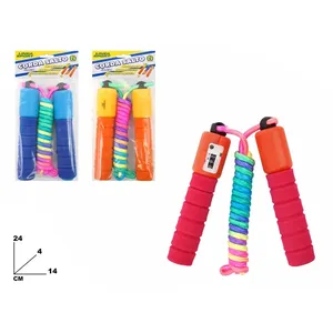 Plastic Jump <b>Rope</b> with Tachometer 24 Cm for Kids Ages 8-13 <b>Exercise</b> Fitness Training - Product Image 3