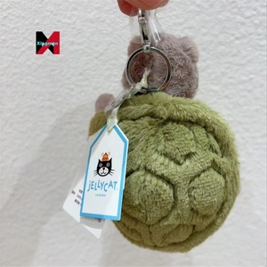 Portachiavi Originale Jelly <span class=keywords><strong>Cat</strong></span> <span class=keywords><strong>Mr</strong></span>. Timmy Turtle, Ciondolo Borsa Bambola Peluche, Portachiavi Simpatico Tartaruga di Peluche, Regalo per Bambini - Product Image 1