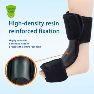 Penyangga Ortopedi Profesional untuk Plantar Fasciitis, Penyangga Malam untuk Kaki dan Pergelangan Kaki, Penyangga Pelindung Lunak untuk Kaki yang Jatuh - Product Image 2