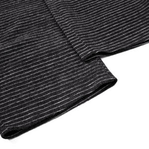 กางเกงผ้าแคนวาสทรงหลวมลายทาง ขากว้าง ทรงยูนิเซ็กซ์ ชายโค้ง ทรงปกติ ใส่สบาย เหมาะสำหรับพักผ่อน สไตล์ลำลอง - Product Image 4