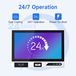 13.3 15 15.6 inch tất cả-trong-một công nghiệp màn hình cảm ứng Bảng điều chỉnh pc-không quạt máy tính không thấm nước cho tự động hóa nhà máy & kiosk - Product Image 2