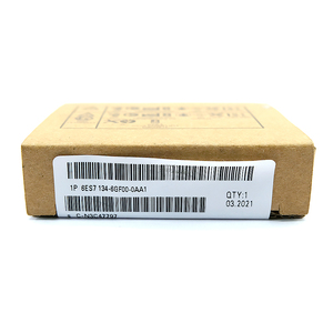 โมดูลอินพุตแบบอนาล็อก SIMATIC ET200S รุ่นใหม่แท้ 6ES7134-6GF00-0AA1 AI 8xI 2-/4 สาย BA โมดูล PLC - Product Image 4