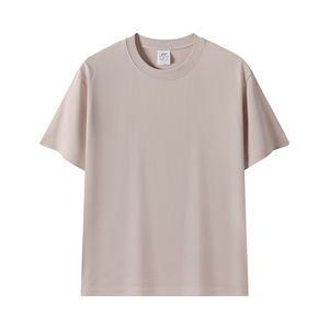 T-shirts unisexe en coton épais 230g, couleur unie, manches courtes, coupe ample, pour enfants, hommes et femmes. - Product Image 6