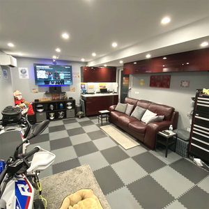 High Duty 500*500*40mm <strong>PVC</strong> Interlocking Garage <strong>Floor</strong> <strong>PVC</strong> Garage <strong>Floor</strong> Tiles Garage <strong>Floor</strong> - Product Image 5