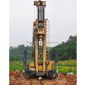 엔지니어링 지질 탐사 물 우물 드릴링 장비 <span class=keywords><strong>300m</strong></span> 디젤 엔진에 의해 구동 깊은 우물 드릴링 머신 - Product Image 3