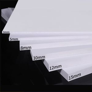 Panneau en mousse PVC anti-flamme, épaisseur 20 mm, densité 0,55 g/cm³, feuille imperméable, taille 1220x2440 mm, couleur blanc/noir, pour cuisine et cabine - Product Image 1