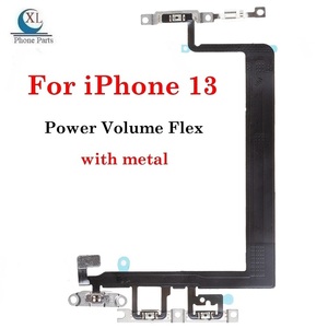 New Điện Flex Với Kim Loại Chủ Sửa Chữa Phụ Tùng Cho <span class=keywords><strong>Iphone</strong></span> 12 13 Mini 11 12 13 14 Pro Max 8 7 Câm Chuyển Đổi Điện Khối Lượng Nút Flex - Product Image 4