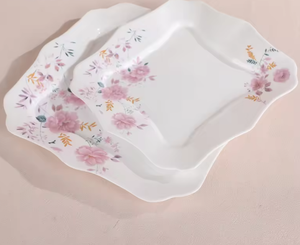 Set <span class=keywords><strong>di</strong></span> Stoviglie in <span class=keywords><strong>Vetro</strong></span> <span class=keywords><strong>Arcopal</strong></span> Opal da 18 Pezzi, Design Elegante, Rosso con Decorazioni, Vendita all'Ingrosso, <span class=keywords><strong>Piatti</strong></span> e Ciotole <span class=keywords><strong>di</strong></span> Alta Qualità - Product Image 2