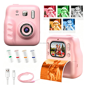 Appareil photo pour enfants en stock d'usine, écran IPS 2,0 pouces, enregistrement vidéo 9600W pixels, cadeau amusant et coloré, appareil photo d'impression pour enfants - Product Image 4