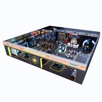 Parc d'attractions VR Jeux d'arcade 9D Centre de divertissement 7D 5D Simulateur de mouvement de réalité virtuelle Équipement VR/AR/MR Machine de jeu VR
