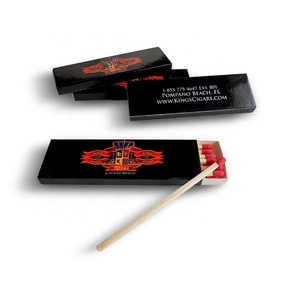 <span class=keywords><strong>Allumettes</strong></span> longues <span class=keywords><strong>personnalisées</strong></span> pour cigares, boîte d'<span class=keywords><strong>allumettes</strong></span> en gros avec bâtonnets en vrac - Product Image 5