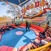Parc d'attractions de fête foraine Offre Spéciale extérieur 24 sièges tourne-disque Disco Tagada Rides