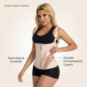 <span class=keywords><strong>Ceinture</strong></span> <span class=keywords><strong>de</strong></span> <span class=keywords><strong>sudation</strong></span> sportive en latex prête à l'emploi, haute compression, pour la gym, amincissante, faible MOQ - Product Image 3