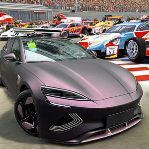 Premium + PET PVC Matériel Voiture Vinyle Wraps 1000 + Couleurs Nouveaux Échantillons Corps Film Auto Emballage Autocollant Fiable Voiture Films Fournisseur - Product Image 3