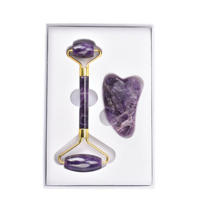 2020 New free sample facial <span class=keywords><strong>massage</strong></span> jade roller spike with spikes needles for skin <span class=keywords><strong>rebirth</strong></span> - Product Image 1