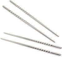 Kit de fabrication de sushis en acier inoxydable léger et lavable, 10 pièces, avec tube à pousser pour sushis