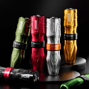 Venta al por mayor 2024 BRONC <span class=keywords><strong>NINJA</strong></span> máquina de tatuaje inalámbrica con 2,5-4,3mm pistolas de tatuaje de carrera ajustable pluma de tatuaje rotativa Digital - Product Image 1