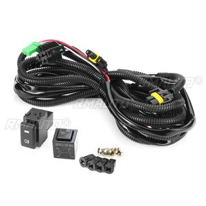 Car Styling Front Fog Lamps <b>LED</b> Fog <b>Lights</b> W/ <b>Wiring</b> H11 Bulbs for Suzuki SX4 Grand Vitara 2006 2007 2008 2009 2010 2011 2012 - Product Image 5