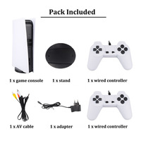 Console de Jeu Rétro Mini TV Filaire GS5 en Gros, Console Domestique Personnalisable avec Double Manette P5 pour le Gaming Transfrontalier