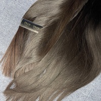 DiLuxe Bundles de Cheveux Bruts Birmans Épais et Soignés, 8 à 30 pouces # Cheveux humains 1B lisses comme des baguettes, sans produits chimiques