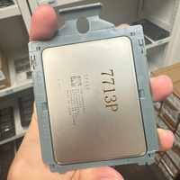 Processeurs AMD 7713P 100-000000337 64 cœurs 128 threads 2 GHz 225W Série 7003