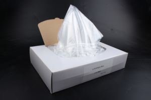 Grembiule monouso in plastica grembiule formato Logo personalizzato, trattamento alimentare cucina parrucchiere ospedale a buon mercato di buona qualità a buon mercato - Product Image 6