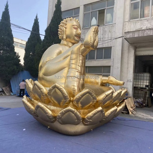 <span class=keywords><strong>Bouddha</strong></span> <span class=keywords><strong>gonflable</strong></span> réaliste doré avec décoration de fleur de lotus pour activité sur le thème personnalisé, festival culturel thaïlandais, autres événements - Product Image 5
