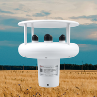 RK120-03 Faible Coût 0-360 °   Capteur de vent ultrasonique anémomètre, résolution 0,01 m/s, pression atmosphérique 300-1100 hPa, direction du vent